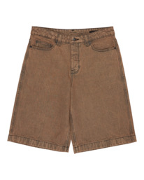 0 5PKT Denim 22.4" - Denim Shorts for Women Brown ELJDS00105 Element