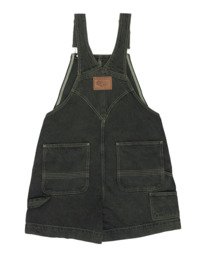 8 Dungaree Wk - Short vaquerocon peto para mujer Negro ELJDS00107 Element