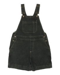 7 Dungaree Wk - Short vaquerocon peto para mujer Negro ELJDS00107 Element