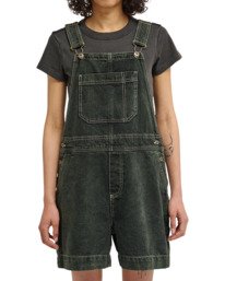 0 Dungaree Wk - Short vaquerocon peto para mujer Negro ELJDS00107 Element