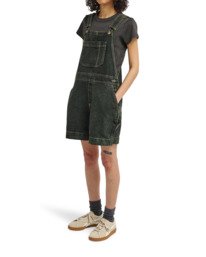 5 Dungaree Wk - Short vaquerocon peto para mujer Negro ELJDS00107 Element