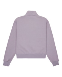 6 Element Co W - Sweatshirt à fermeture zippée pour Femme Gris ELJFT00124 Element