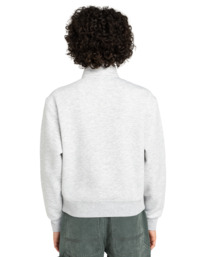 4 Element Co W - Sweatshirt à fermeture zippée pour Femme Gris ELJFT00124 Element