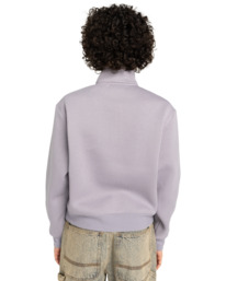 4 Element Co W - Sweatshirt à fermeture zippée pour Femme Gris ELJFT00124 Element
