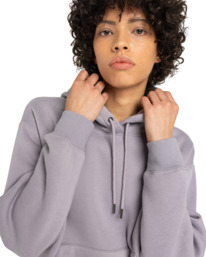 2 Element Co Po W - Sweat à capuche pour Femme Gris ELJFT00125 Element