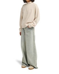 3 Lowcase - Sweatshirt mit Halbrei&szlig;verschluss f&uuml;r Frauen Beige ELJFT00129 Element