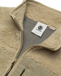 7 Lake Sherpa W - Chaleco de sherpa para mujer Beige ELJJK00123 Element