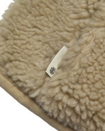 9 Lake Sherpa W - Chaleco de sherpa para mujer Beige ELJJK00123 Element