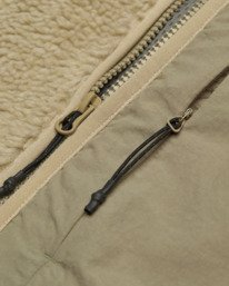 10 Lake Sherpa W - Chaleco de sherpa para mujer Beige ELJJK00123 Element