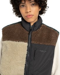 2 Lake Sherpa W - Sherpa-Weste für Frauen Schwarz ELJJK00123 Element