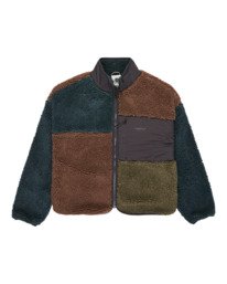 5 Oak Sherpa W - Sherpa-Jacke für Frauen Schwarz ELJJK00124 Element