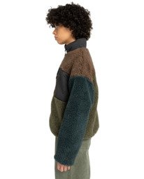 1 Oak Sherpa W - Sherpa-Jacke für Frauen Schwarz ELJJK00124 Element