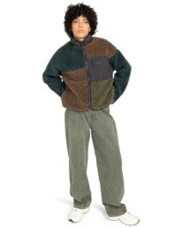 3 Oak Sherpa W - Sherpa-Jacke für Frauen Schwarz ELJJK00124 Element