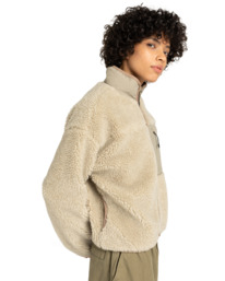 1 Oak Sherpa W - Sherpa Jacket for Women Beige ELJJK00124 Element