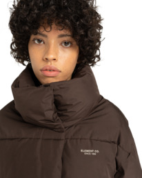 4 Aspen 2.0  - Steppjacke für Frauen Braun ELJJK00129 Element