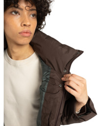 5 Aspen 2.0  - Steppjacke für Frauen Braun ELJJK00129 Element