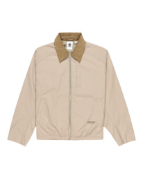 7 Stand - Veste Harrington pour Femme Beige ELJJK00133 Element