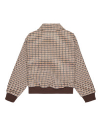 7 Dogtooth Bomber W - Bomber Jacket for Women Brown ELJJK00141 Element