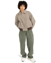 4 Dogtooth Bomber W - Bomber Jacket for Women Brown ELJJK00141 Element