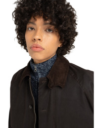 2 Orchard Waxed W - Parka da Donna Brown ELJJK00142 Element