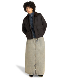 4 Orchard Waxed W - Parka da Donna Brown ELJJK00142 Element