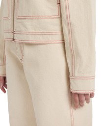 3 Chore Canvas - Denim-Jacke für Frauen Weiss ELJJK00144 Element