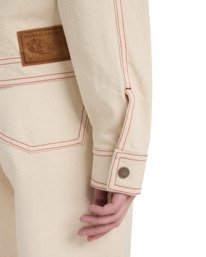 4 Chore Canvas - Denim-Jacke für Frauen Weiss ELJJK00144 Element