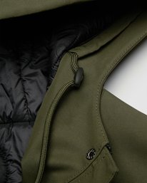 8 Fishtail Parka W Gr&uuml;n ELJJK00149 Element