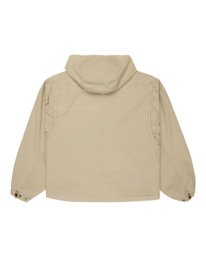 8 Ripstop-Hooded Parka Jacket for Women Beige ELJJK00151 Element