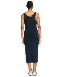 4 Plisse  - Midikleid für Frauen Blau ELJKD00103 Element