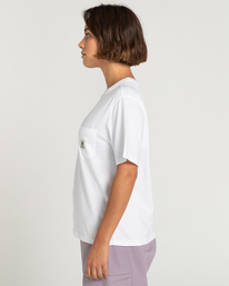 3 Basic Pocket - T-Shirt for Women White ELJKT00101 Element