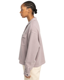 3 Asta  - Camisa gofrada para Mujer Violeta ELJKT00114 Element