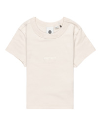 5 Yarnhill - Short Sleeves T-Shirt for Women Beige ELJKT00117 Element