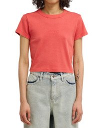 0 Yarnhill - T-shirt met Korte mouw voor Dames Red ELJKT00117 Element