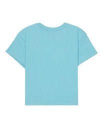 1 Icon Crop W - Short Sleeve T-Shirt for Women Blue ELJKT00121 Element