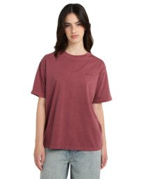 0 Lowcase - Short Sleeve T-Shirt for Women Purple ELJKT00130 Element