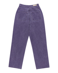 1 365 Canvas - Pantalon coupe droite pour Femme Violet ELJNP00115 Element