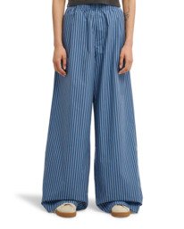 0 Chillin - Pantaloni con vita elastica da Donna Blue ELJNP00123 Element