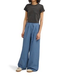 4 Chillin - Pantaloni con vita elastica da Donna Blue ELJNP00123 Element