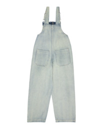 6 70 Dungaree W - Pantalón de peto carpintero para mujer Gris ELJNP00125 Element