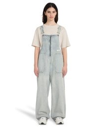 0 70 Dungaree W - Pantalón de peto carpintero para mujer Gris ELJNP00125 Element