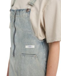 2 70 Dungaree W - Pantalón de peto carpintero para mujer Gris ELJNP00125 Element