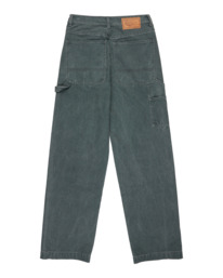 8 Carpenter Canvas W - Pantalon baggy pour Femme Noir ELJNP00127 Element