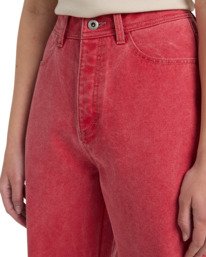 2 365 Canvas W - Pantalones para mujer Rojo ELJNP00128 Element