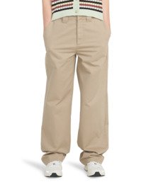 0 Work Hw W - Pantalón chino para mujer Beige ELJNP00130 Element