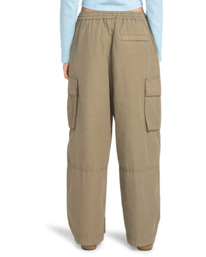 5 Wide Cargo W - Pantaloni Cargo da Donna Brown ELJNP00131 Element