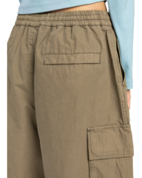 2 Wide Cargo W - Pantaloni Cargo da Donna Brown ELJNP00131 Element