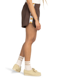 3 Sunday 13.5" - Short met Elastische Taille voor Dames Brown ELJNS00114 Element