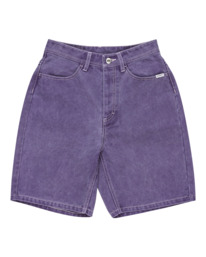 6 365 Canvas 19" - Short de cintura fija para Mujer Violeta ELJNS00120 Element