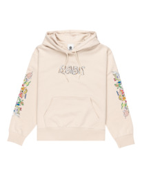 7 Party Flower - Sudadera con capucha para Mujer Beige ELJSF00128 Element